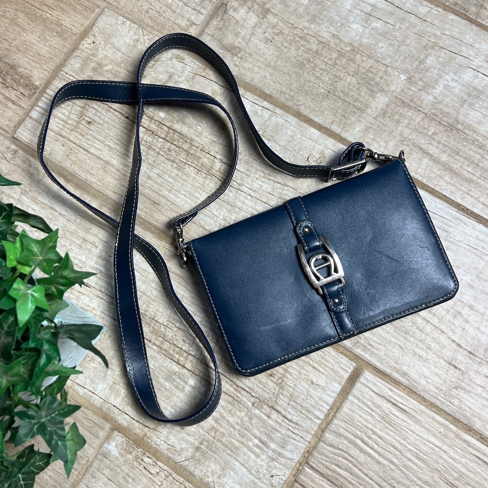 Vintage Etienne Aigner leather crossbody bag